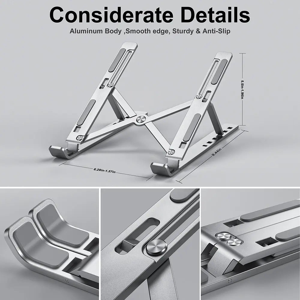 Jetnest Foldable Aluminium Laptop Stand