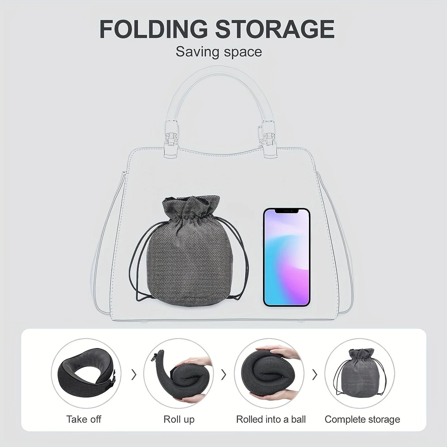 Jetnest Memory Neck Pillow